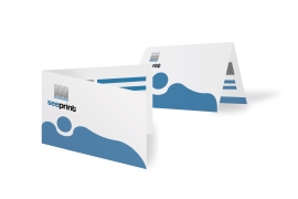 Klappkarten für 1 Person