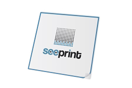 Aufkleber Aussen Quadrat 20mm